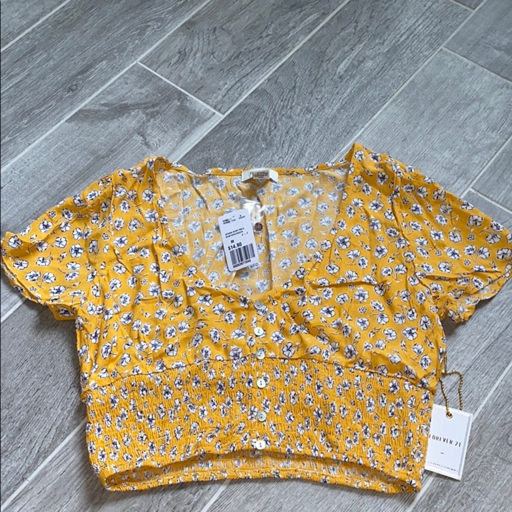 NWT Forever 21 Blouse & Lace Cami Bundle